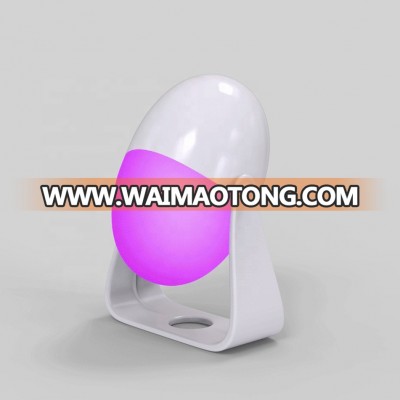 2019 New Style Changeable Multi Color Table Touch Egg Shape Lamp