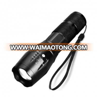 Promotion Zoomable Hot Sell Cheap G700 Rechargeable Waterproof Tactical LED Torch Flashlight